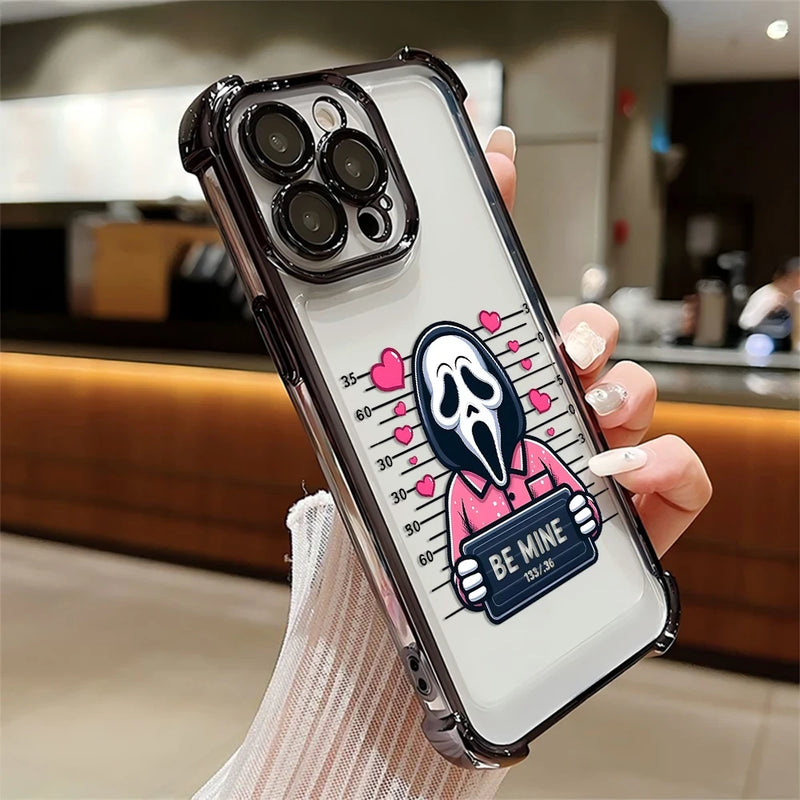 Spooky Ghost Plating Phone Case