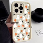 Halloween Pumpkin Ghost Silicone Phone Case