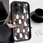 Halloween Pumpkin Ghost Silicone Phone Case