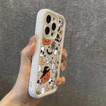Halloween Pumpkin Ghost Silicone Phone Case