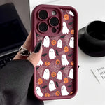 Halloween Pumpkin Ghost Silicone Phone Case