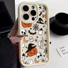 Halloween Pumpkin Ghost Silicone Phone Case