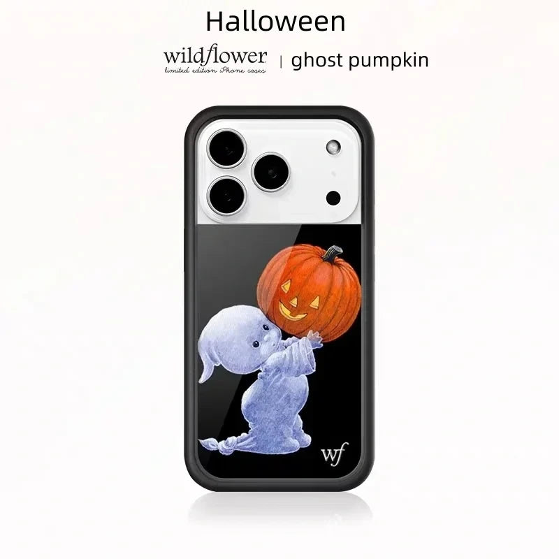 Ghost Pattern Silicone Phone Case