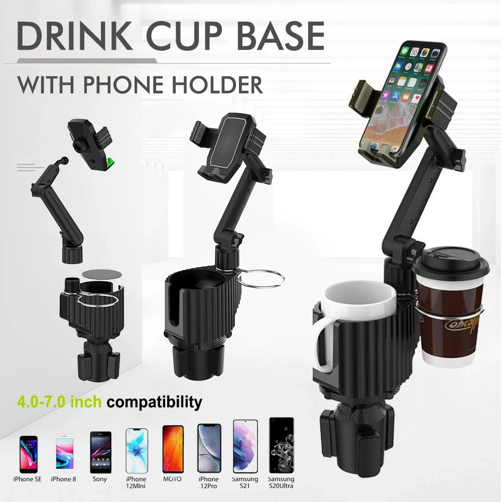 Universal Car Cup Holder Phone Mount