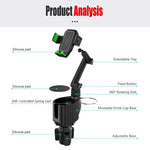 Universal Car Cup Holder Phone Mount
