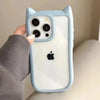 Silicone Cute Cat Ear Phone Case