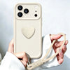 Heart Phone Case With Wrist Strap