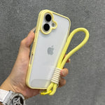 Candy Color Lanyard Phone Case