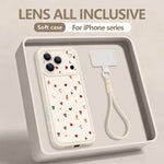 Christmas Elements Lanyard Phone Case