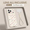 Christmas Elements Lanyard Phone Case