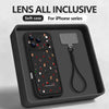 Christmas Elements Lanyard Phone Case