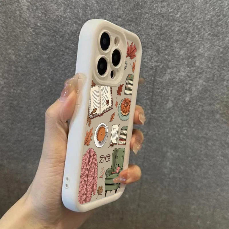 Autumn Leaf Silicone Phone Case