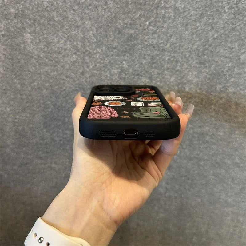 Autumn Leaf Silicone Phone Case