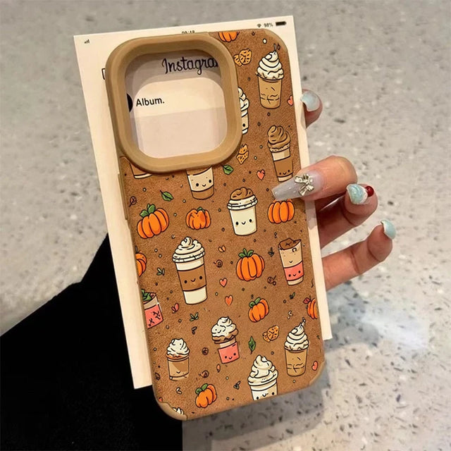 Autumn Leaf Pumpkin Phone Case