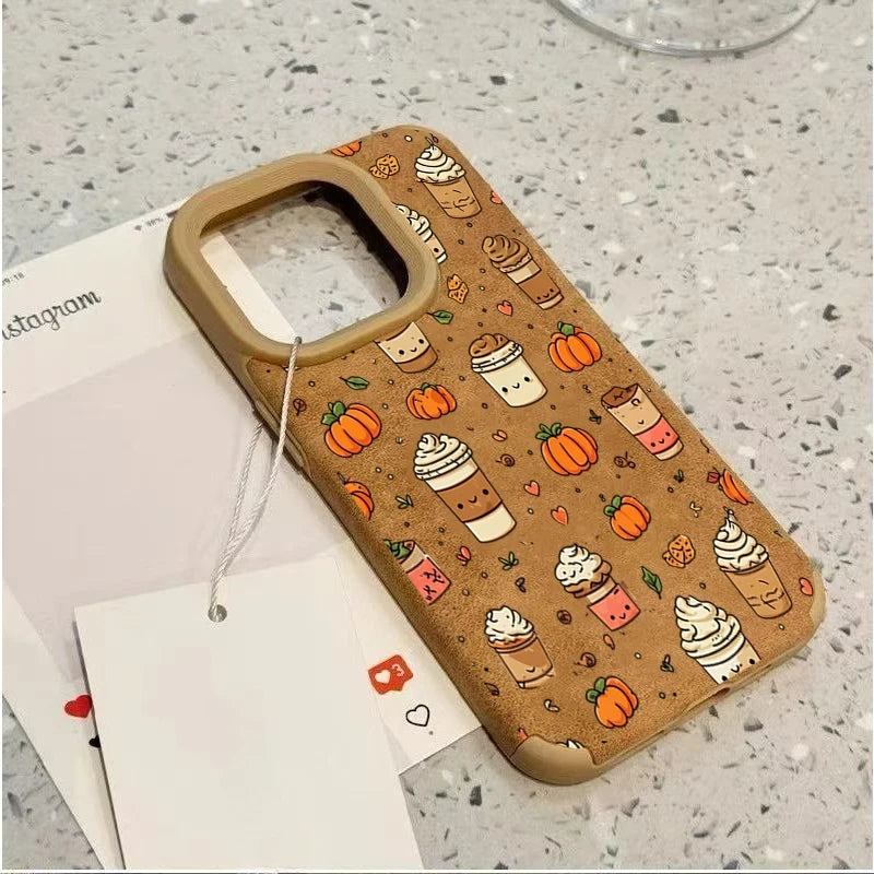 Autumn Leaf Pumpkin Phone Case