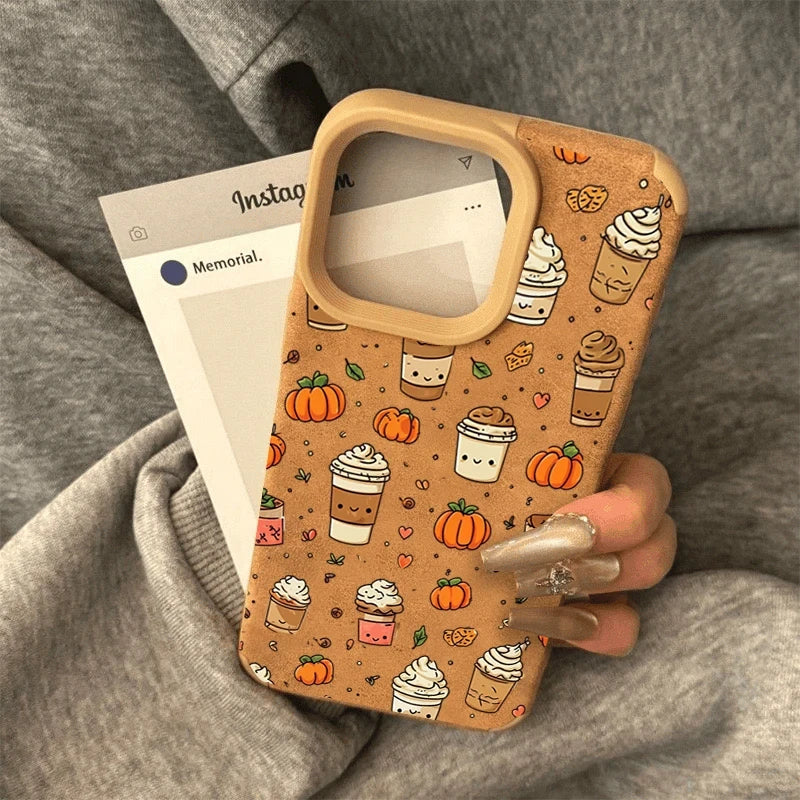 Autumn Leaf Pumpkin Phone Case