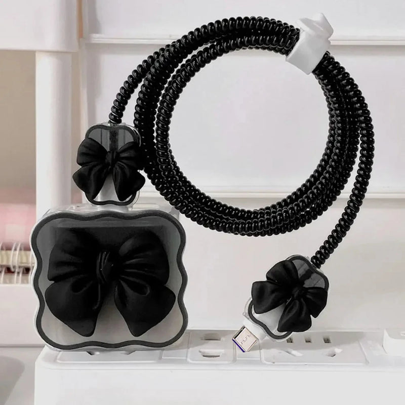 Silicone Charger Cable Protector Kit