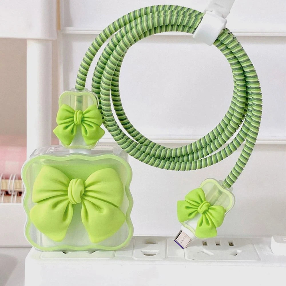Silicone Charger Cable Protector Kit