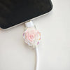 Gradient Floral Charger Protector Cover