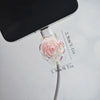 Gradient Floral Charger Protector Cover