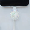 Gradient Floral Charger Protector Cover