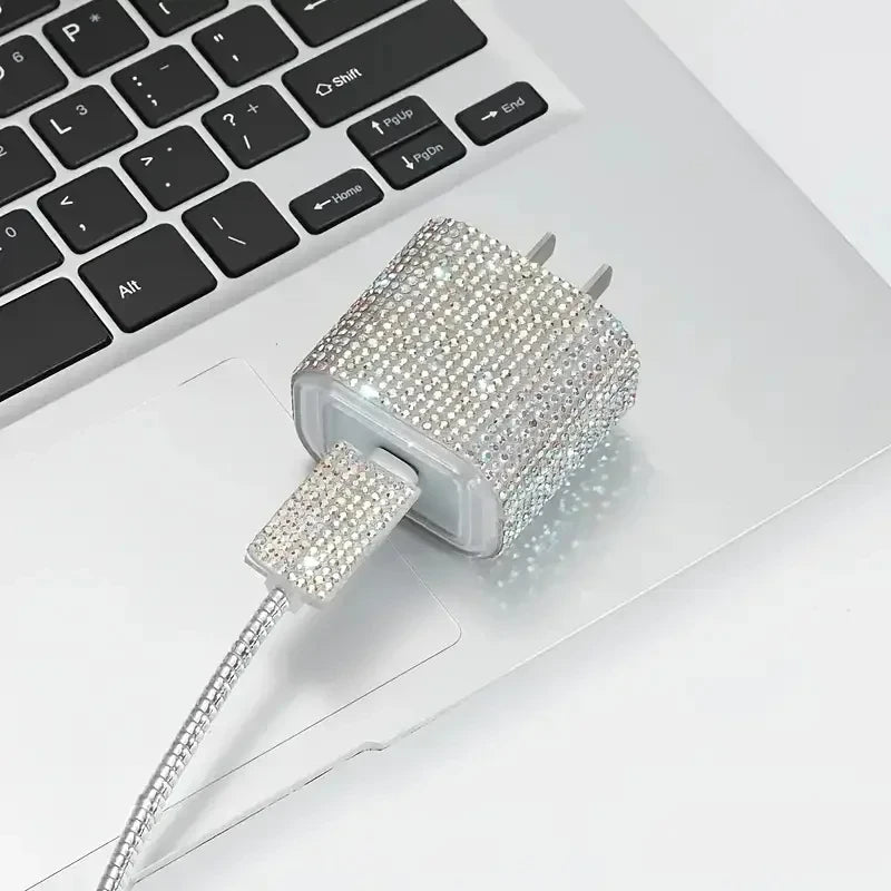 Sparkle Silicone Charger Cover