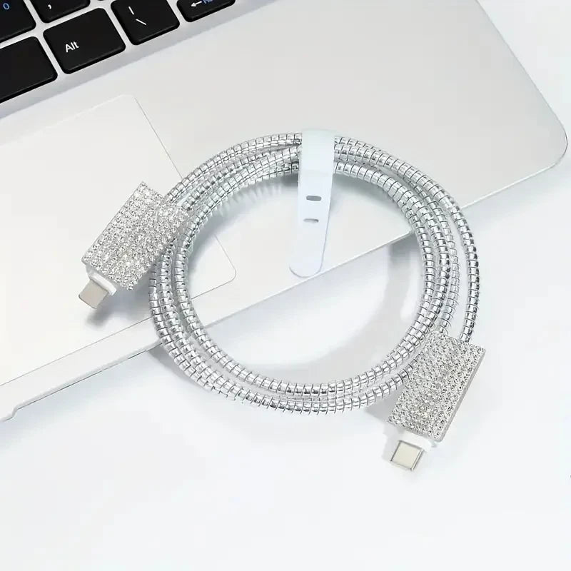 Sparkle Silicone Charger Cover