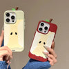 Korean Style 3D Apple Core Phone Case