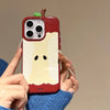 Korean Style 3D Apple Core Phone Case