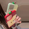 Korean Style 3D Apple Core Phone Case