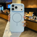 Matte Liquid Silicone Magnetic Phone Case