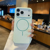 Matte Liquid Silicone Magnetic Phone Case